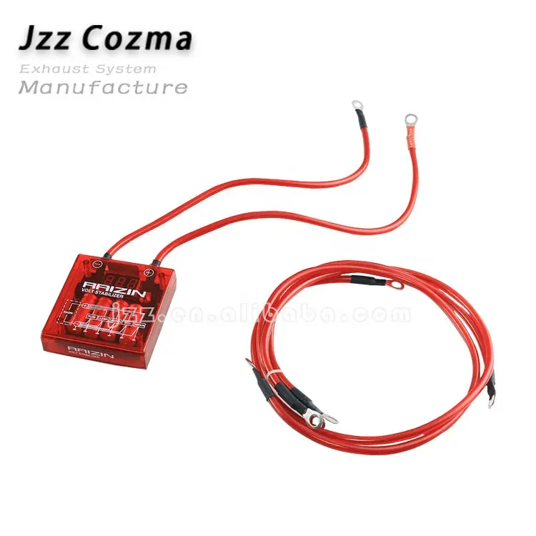 JZZ Cozma Penstabil Volt, Aksesori Mobil Universal Penstabil Tegangan Raizin Merah Ungu Biru