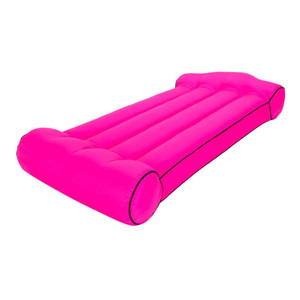 Offre Spéciale JIXIN Air Lounge Lazy Boy – Chaise-lit pliable d'extérieur 3 saisons, gonflable en nylon, style pancake, sac de couchage tendance - Product Image 1