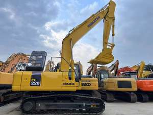Excavatrice sur chenilles hydraulique d'occasion Komatsu PC220 PC220-6 PC220-7 PC220-8 100% originale, d'occasion, provenant du Japon, matériel de construction d'occasion - Product Image 3