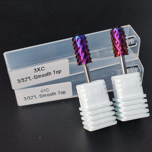 Veiligheidsboorbits van wolfraam, hoge kwaliteit, ronde kop, F/<span class=keywords><strong>M</strong></span>/C/XC/XXC/3XC/4XC, paars-blauwe coating - Product Image 6