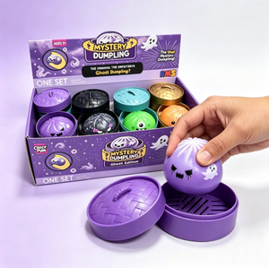 Giocattoli Antistress a Forma di Fantasma di Halloween, Scatola Misteriosa con Glitter, Giocattoli Squeezable per Bambini e Adulti - Product Image 2