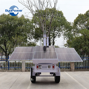 Sistema de Generación de Electricidad Solar, Remolque Solar de Energía Verde con Sistema de Generador Solar y Torre de Iluminación en Venta BY2P Solar - Product Image 3