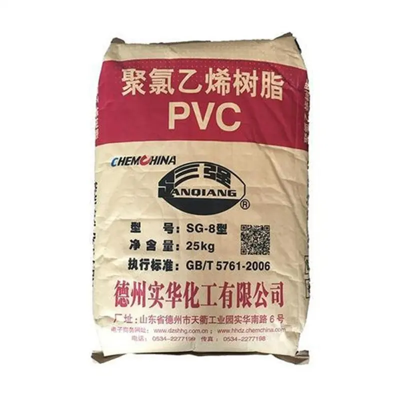 Pvc Poeder Sg8 Dezhou Shihua Extrusie Profiel Pijp Materiaal Type 8 Poeder
