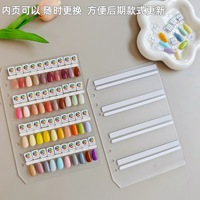Qianya2025 Nouveau présentoir magnétique pour vernis à ongles, grande capacité, transparent, en acrylique, organisateur de nuanciers pour salon de manucure
