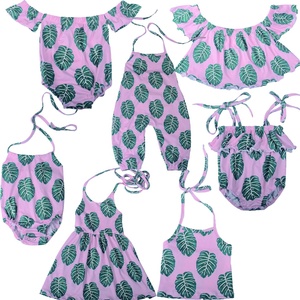 Venta Directa de Fábrica, Vestido de Algodón con Estampado Hawaiano Personalizado al por Mayor, Vestido con Tirantes Ajustables para Niñas - Product Image 6