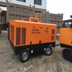 Compresseur d'air à vis diesel lubrifié portable Kaishan <span class=keywords><strong>Lgb</strong></span> KSCY550-13 550CFM pour utilisation dans les mines et le sablage, neuf - Product Image 3