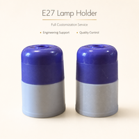 Douille de lampe E27 à fixation rapide avec base en bakélite et couvercle en plastique pour l'éclairage domestique
