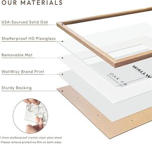 Rắn gỗ sồi 8x10 hình ảnh khung <span class=keywords><strong>Mat</strong></span> cổ điển 5x7 10x8 tường bàn hiển thị khung ảnh thiết lập tự nhiên sồi 8x10 hình ảnh khung - Product Image 5