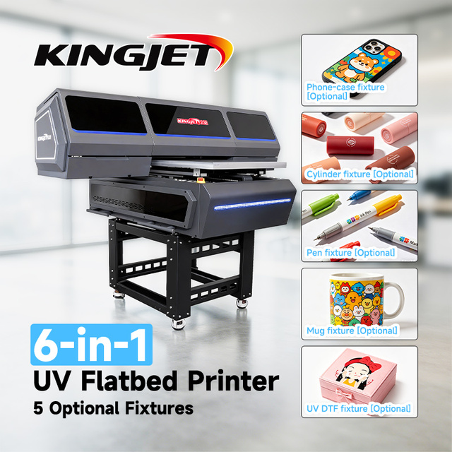 Multifunctional Inkjet Flatbed Printer for Metal Card and Bill Printing 2500x1300mm Automatic