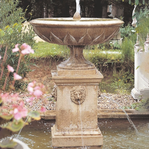 Fuente <span class=keywords><strong>de</strong></span> agua <span class=keywords><strong>de</strong></span> 3 niveles <span class=keywords><strong>de</strong></span> mármol negro, Ideal para decoración <span class=keywords><strong>de</strong></span> exteriores, cascada - Product Image 2