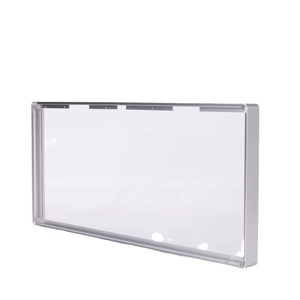 맞춤형 CNC 벤트 알루미늄 프레임 LED 디스플레이 TV 광고 기계 하드 아노다이징 표면 처리 ISO9001 인증 칭양 - Product Image 1