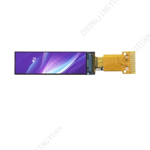 โมดูลจอแสดงผล LCD TFT IPS ขนาด0.99นิ้ว40×160ชิป GC9107อินเทอร์เฟซ SPI 10พินสำหรับอุตสาหกรรมเหมาะสำหรับเครื่องมือและแผงควบคุม IoT CHY - Product Image 2