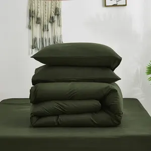 Manufacturer Cotton Bedsheets Luxury Queen Size Duvet Cover Bedding Set 100% Cotton Bed Sets