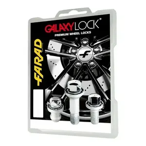 4 écrous de sécurité Galaxilock pour GM Tracker 89-09 - Product Image 1