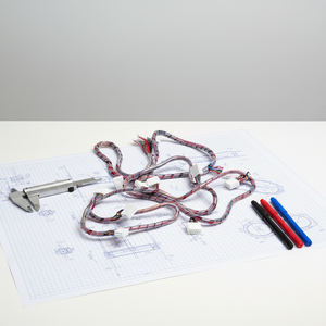 Kabel Harness Listrik Berlapis Timah Anti-Interferensi Khusus dengan Konduktor Tembaga, Berperingkat IP65 untuk Komputer Industri dan Sepeda Motor - Product Image 4