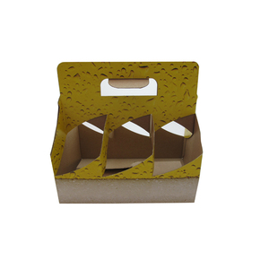 Di alta qualità riciclabile <span class=keywords><strong>6</strong></span> confezioni scatole di orso Logo personalizzato stampa di cartone all'ingrosso 4 pacchetti carta porta birra scatola - Product Image 3