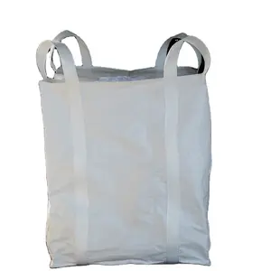 100% PP Bulk Bags Jumbo Bag Baffles Bag Scrap For Feed Flat Bottom