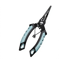 Pince de pêche multifonction en acier inoxydable, pince à bec effilé pour leurres VKTK263, accessoires de pêche