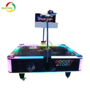 Wholesale Indoor Amusement Electronic Game 4 Players air Hockey <b>Table</b> Game Machine - Product Image 5