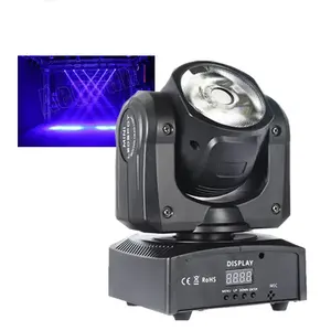 60W RGBW 4in1 Mini Moving Head Light Led Moving Head Beam Light For DJ Disco Night Club