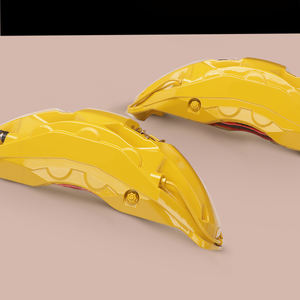 ชุดเบรกสำหรับรถยนต์จากผู้ผลิต คาลิปเปอร์เบรก 10 พอต อัพเกรดระบบเบรก ขนาด 405 มม. 420 มม. 440 มม. สำหรับรถแข่งซีรีส์ <span class=keywords><strong>Akebono</strong></span> <span class=keywords><strong>Audi</strong></span> PORSCHE - Product Image 5