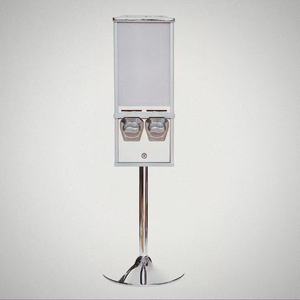 Máy bán hàng tự động hình dán thẻ bài hoạt hình màu trắng - Product Image 1