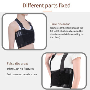 Fascia Elastica di Supporto per il Torace di Alta Qualità, Traspirante, Resistente, Morbida e Robusta, Benda Elastica per Costole - Product Image 4