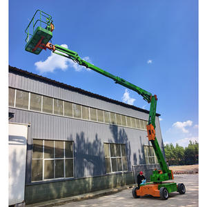 Plataforma Elevadora Autopropulsada Articulada con Cesta, Elevador de Brazo Telescópico de 18m y 350kg a Bajo Precio - Product Image 2