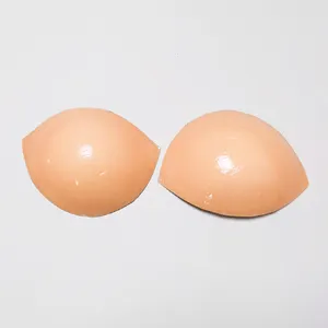 目に見えない粘着性のブラインサートダブルパッド入り粘着性乳房エンハンサーパッド腕立て伏せブラパッドインサートのダブルスティック