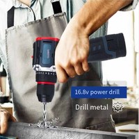Mini petit tournevis de qualité supérieure 16.8V 60 couple 1850 tr/min batterie au Lithium perceuse sans brosse sans fil électrique