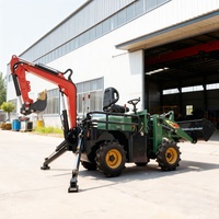 Minipala caricatrice elettrica KC-E06 Cina 4x4 con trazione integrale, peso macchina 500-800 kg, motore e pompa a batteria, cuscinetti inclusi