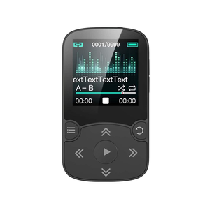 1.5-1.8inch Màn hình <span class=keywords><strong>TFT</strong></span> 8G-128G oufer MP3 ghi âm đôi thể thao cầm tay Clip Hifi Mini Màu Xanh răng nhạc <span class=keywords><strong>MP4</strong></span> Máy nghe nhạc MP3 - Product Image 1