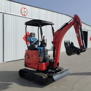 TERLION Direkt ab Werk 1,8 Tonnen Betriebsgewicht Raupen-Minibagger Ideal für Campingplatz-Verbesserung TE18 Bagger - Product Image 4