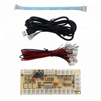 Carte de joystick PCB en plastique USB/5P pour borne d'arcade DIY avec contrôle sans latence pour accessoires de jeu PC (Anglais) SUNWAYT SW-YG2
