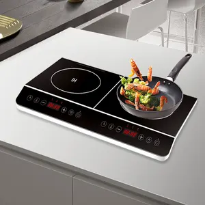 commercial induction cooktop table top induction hob 4000W double-cooker electric induction hot plates