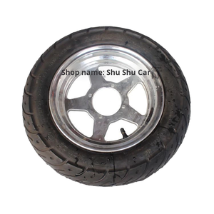 HANBON nuevo mono pequeño mono piezas de modificación de motocicleta niño dorado <span class=keywords><strong>cinco</strong></span> estrellas 3,5-10 pulgadas llanta de rueda de aluminio neumático de vacío - Product Image 3