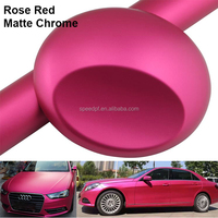 Film Vinyle Personnalisé Effet Glacé Chrome Mat Métallique pour Voiture, Rouleau en Gros, Film de Changement de Couleur Personnalisé, Vente en Gros, Rouleau de Film Vinyle pour Voiture 1.52*18m