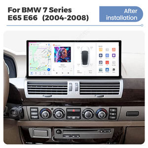 DUDU7 Autoradio GPS Android pour tableau de bord, garnitures avant et arrière, 8 cœurs, niveau premium OEM, caméra 360 pour <span class=keywords><strong>BMW</strong></span> Série <span class=keywords><strong>7</strong></span> E65 E66 2004-2008 - Product Image 2
