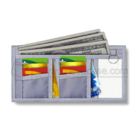 Dompet Anak Motif Kartun Lucu Bahan Polyester, Dompet Lipat Tiga untuk Anak Laki-laki