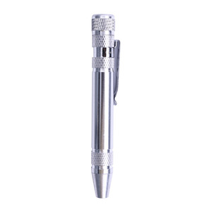 Aluminum Pen Style <b>Screwdriver</b> <b>Set</b> 8 <b>Bit</b> Storage Magnetic Multi Tool For DIY Repair - Product Image 2
