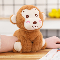 Bracelets claquettes en peluche en forme d'animaux mignons, doux, en forme de dessin animé, cadeaux pour enfants, jouets en peluche