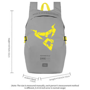 Casque de moto Sac à dos Knight Full Face Casques Grande capacité Imperméable Oxford Tissu Réfléchissant Biker Sac Hommes Femmes - Product Image 4