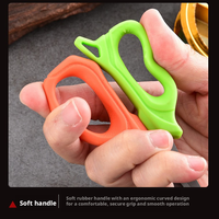 Ciseaux de pêche en acier inoxydable durables Lezya, petits ciseaux pour la pêche en rivière et en mer, 1000 pièces, accessoire de pêche en plein air