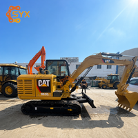 Более 20 лет опыта в отрасли: Оригинальный б/у экскаватор Caterpillar CAT 305.5E2, 5 тонн, для муниципальных земляных работ и строительства