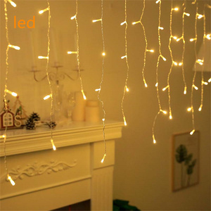 <span class=keywords><strong>Guirlande</strong></span> de rideau à Led, rideau de glace, lumière de noël pour fête de mariage, nouvel an - Product Image 3