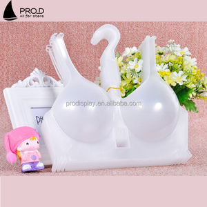 <span class=keywords><strong>Cintre</strong></span> de soutien transparent en plastique pour soutien-gorge et lingerie, avec <span class=keywords><strong>support</strong></span> de poitrine, pour présentoir de lingerie, direct usine pour supermarchés - Product Image 3