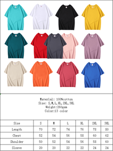 Muestras Gratis, Impresión de Logotipo Personalizado, Camiseta Lisa de Algodón 100% de 220 g/m², Impresión por Serigrafía, Camisetas Deportivas, Camiseta Personalizada para Hombre - Product Image 2