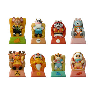 Claviers mécaniques personnalisés avec touches en résine imprimées en 3D en couleur pleine, animaux du zodiaque chinois, prototypage rapide OEM - Product Image 2