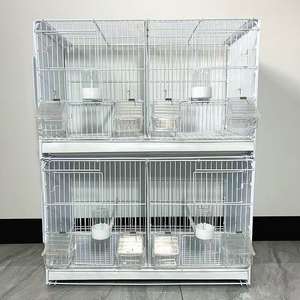 Jaula de Cría de Aves con Buena Ventilación, Resistente al Óxido, Fácil de Limpiar, Jaulas para Pájaros, Jaulas Grandes para Aves - Product Image 4