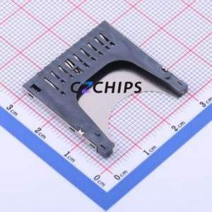 K-DYX-002 SD Card / Memory Card Connector SMD Connector ( Connector Type: Card Holder ) - Product Image 2